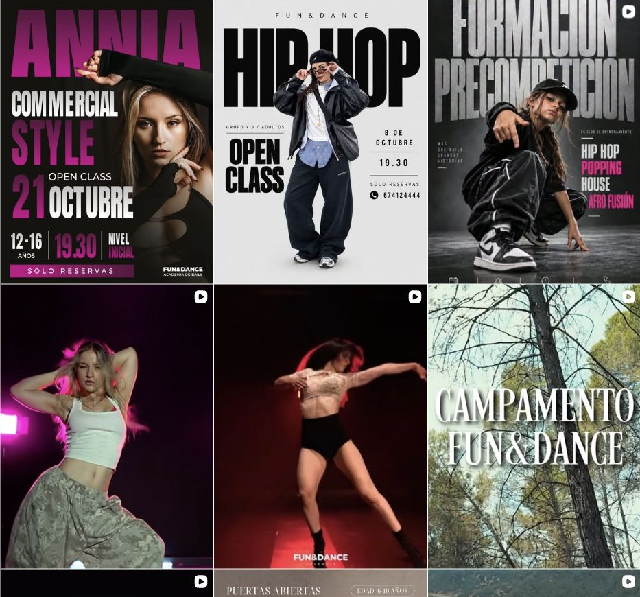Publicaciones reales de Fun&Dance